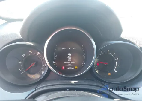 2018 Fiat 500X Blue Sky Edition Fwd z USA, uszkodzony, nr VIN ZFBCFXAB1JP676523